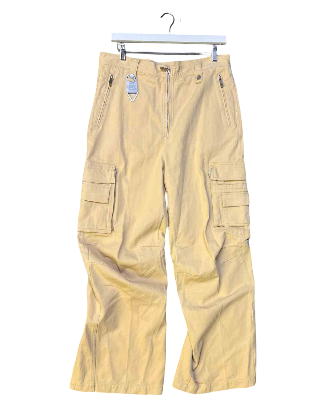 Size 38 (L) | C2H4 Beige Construction Cargo Pants