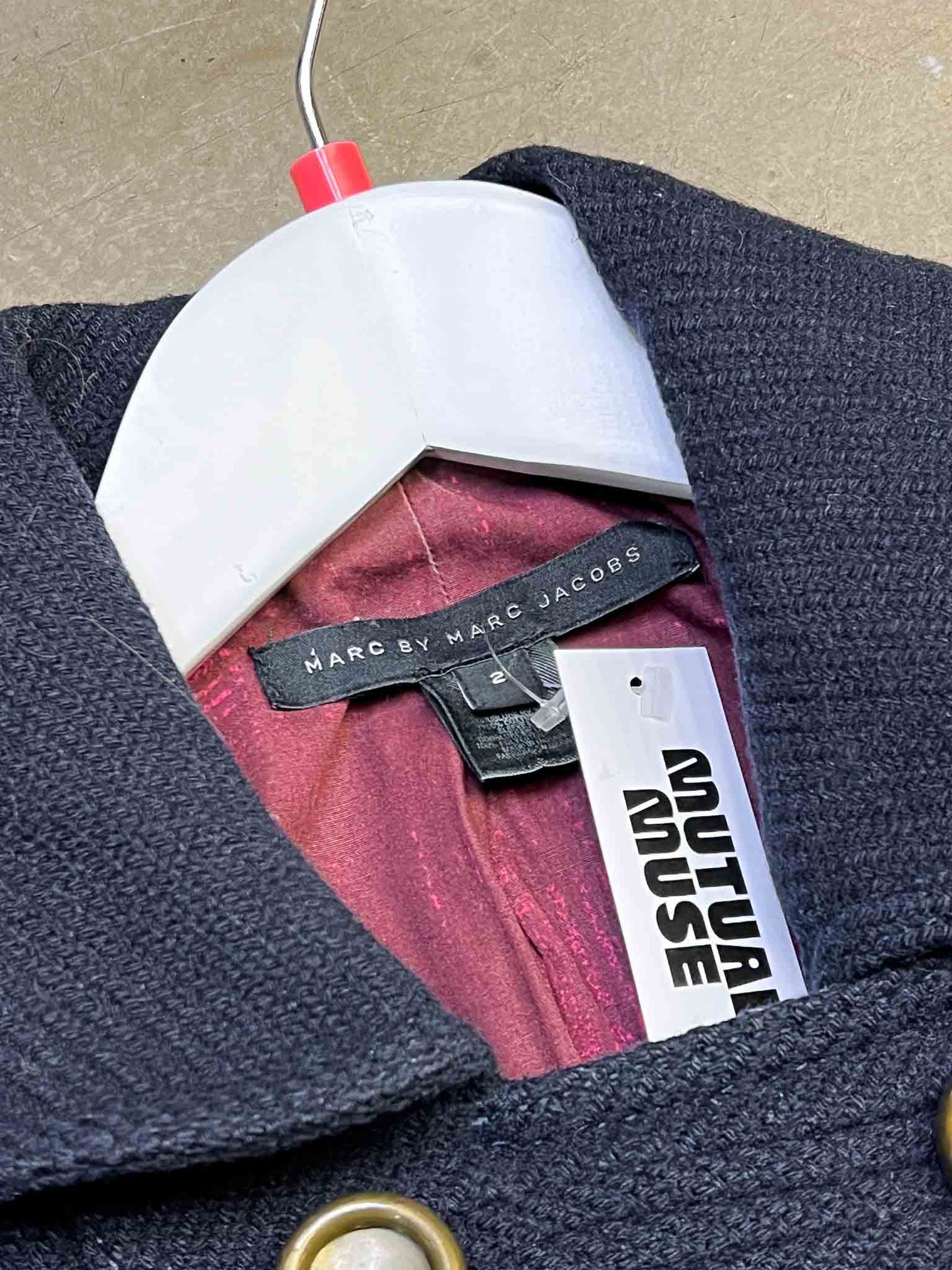 Size 2 (XS) | Marc by Marc Jacobs Navy Wool Peacoat