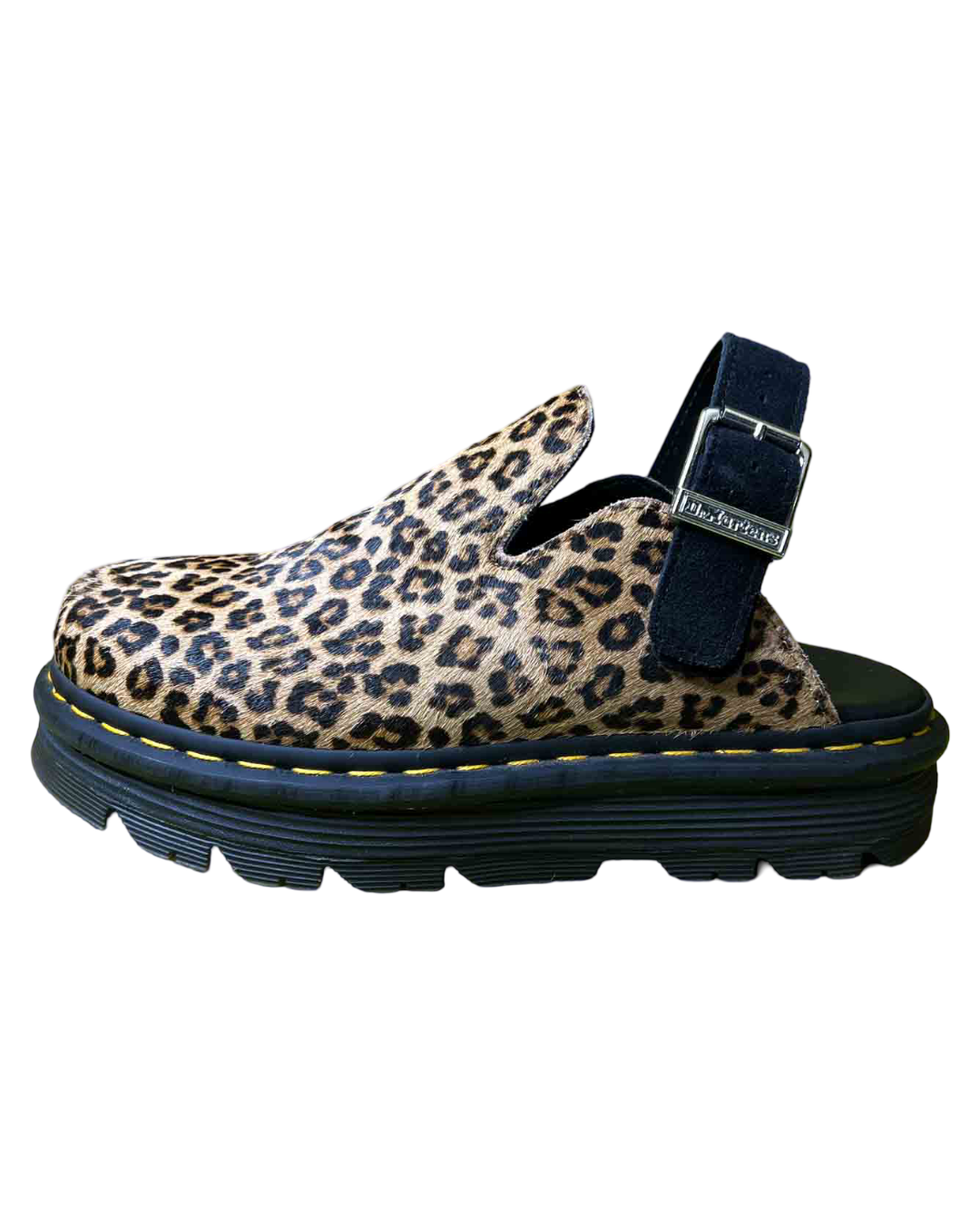Size 41 | Dr Martens Zebzag Suede Slingback Mules