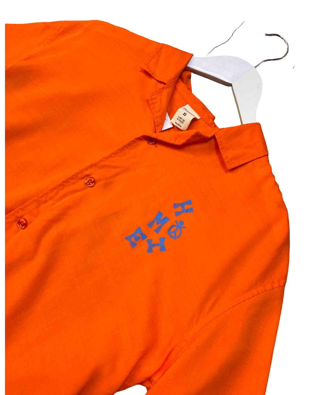 Size XS | Homie Short Sleeve Orange Shirt