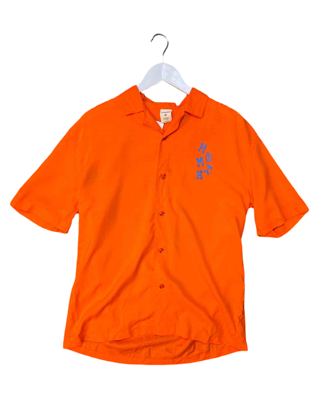 Size XS | Homie Short Sleeve Orange Shirt