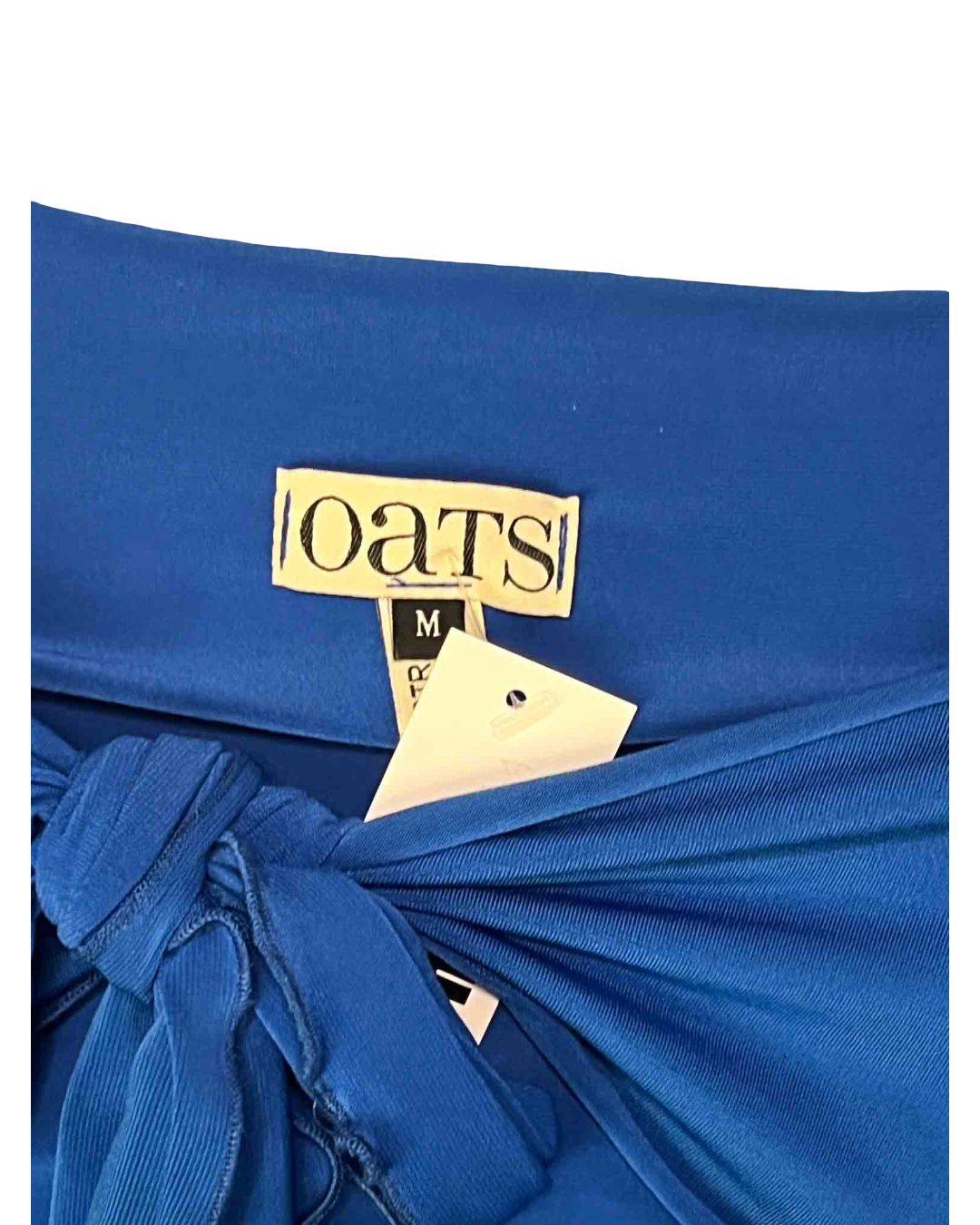 Size M | Oats Blue Tie Top
