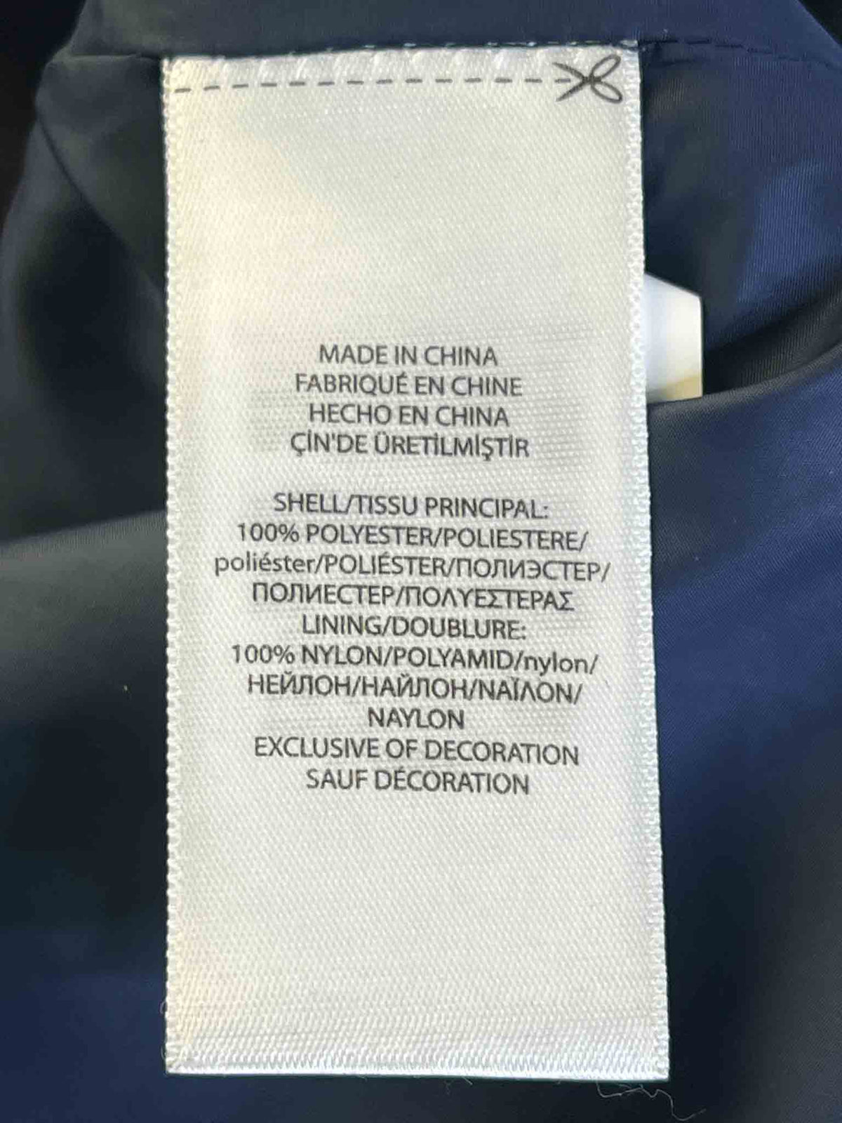 Size XL | Polo Ralph Lauren Navy Windbreaker Jacket