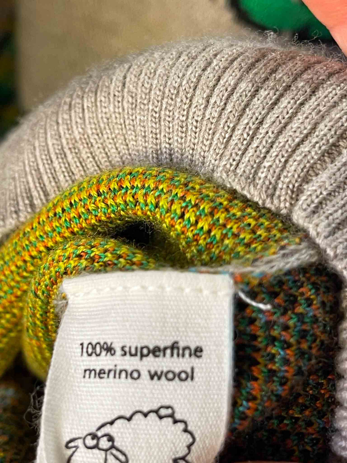 Size S | Wah-Wah 'Plantasia' Merino Wool Jumper