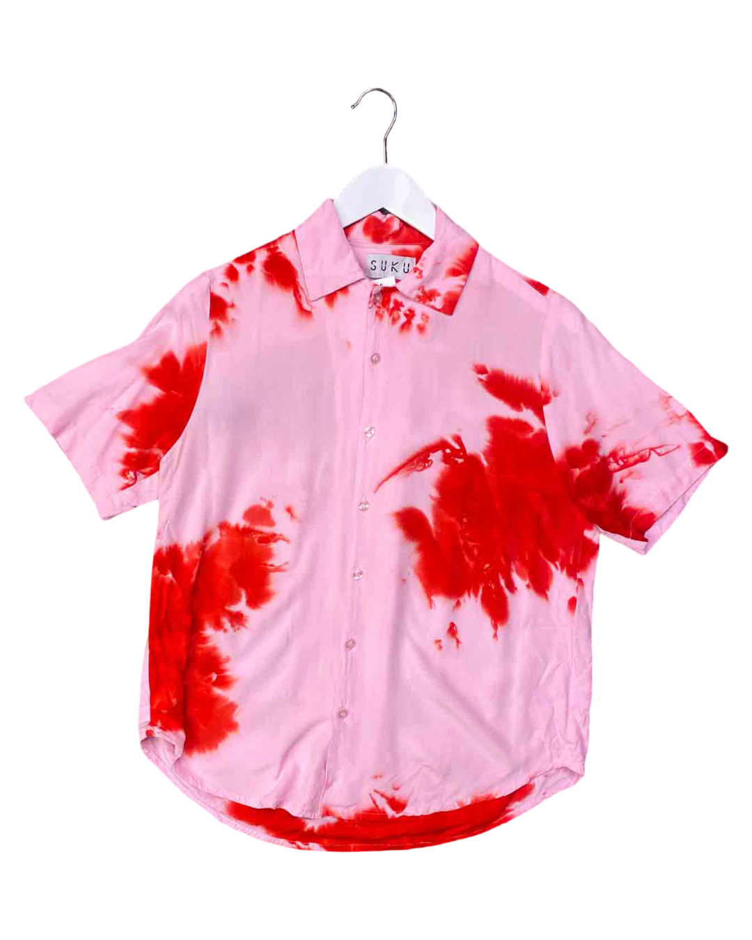 Size S | SUKU Pink Tie-Dye Shirt