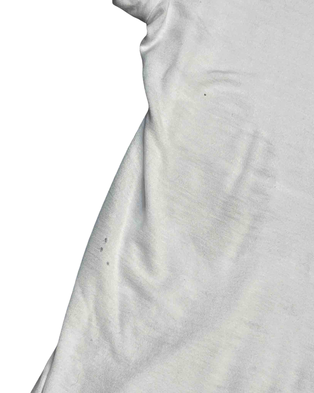 Size XL | Armani White Ruched Short Sleeve Top