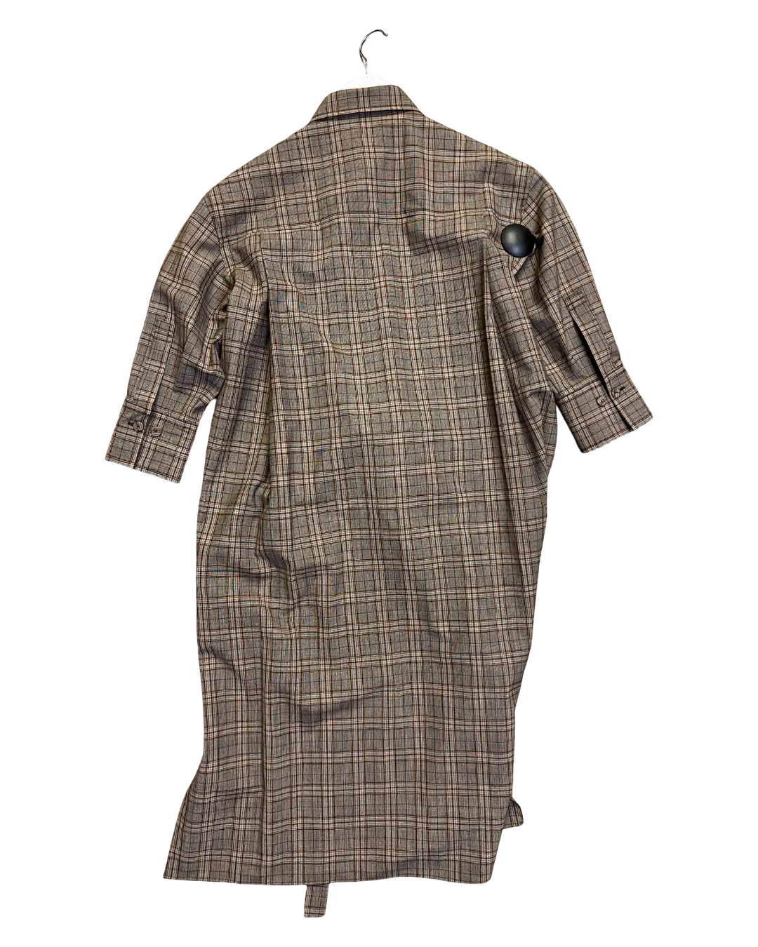 Size 6 | Scanlan Theodore Wool Blend Plaid Midi Dress