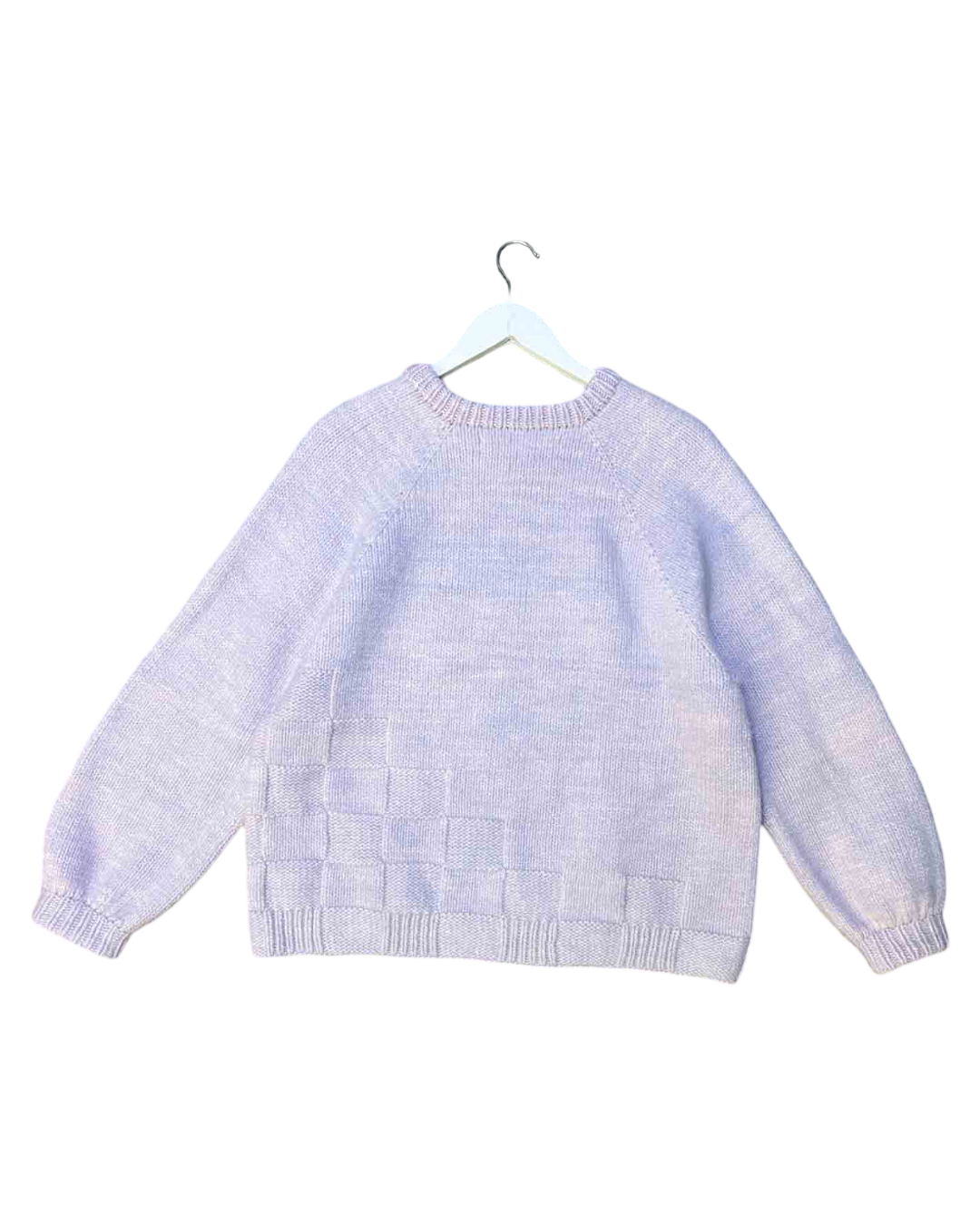 Size OSFM | Wolfgang Scout Lilac Merino Wool Knitted Jumper