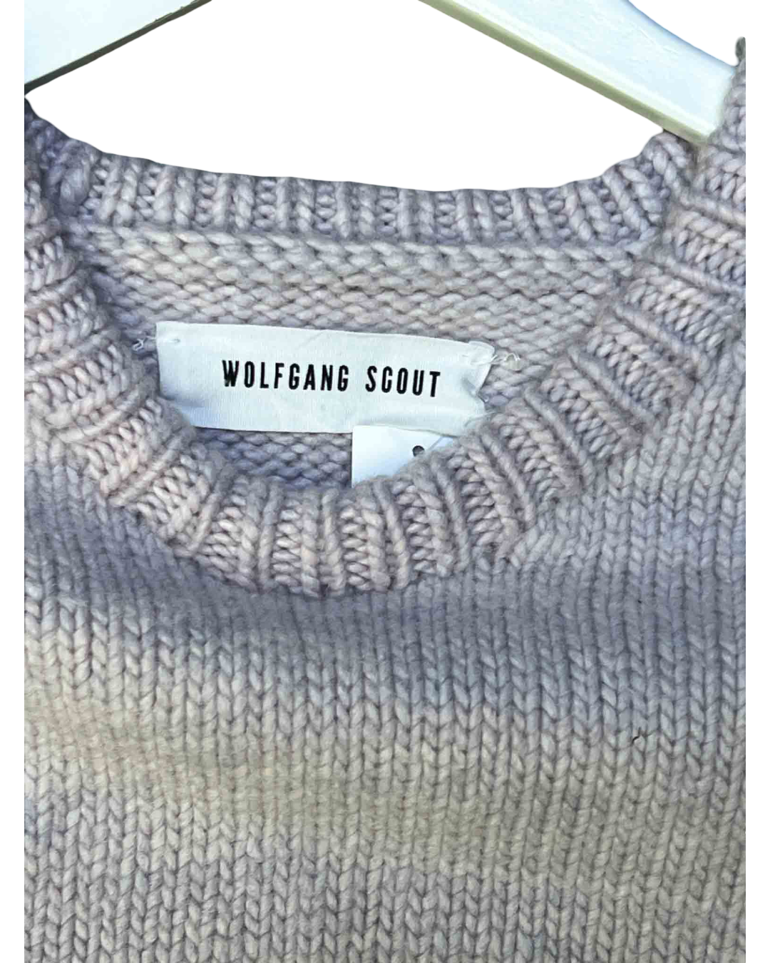 Size OSFM | Wolfgang Scout Lilac Merino Wool Knitted Jumper