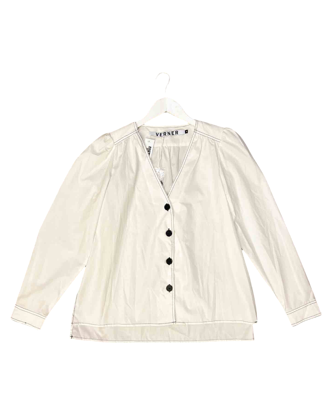 Size M | Verner Cotton Contrast Shirt NWT