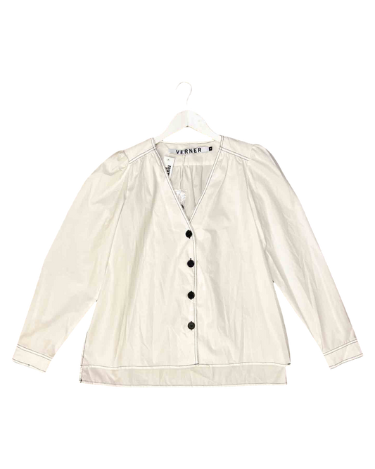 Size M | Verner Cotton Contrast Shirt NWT