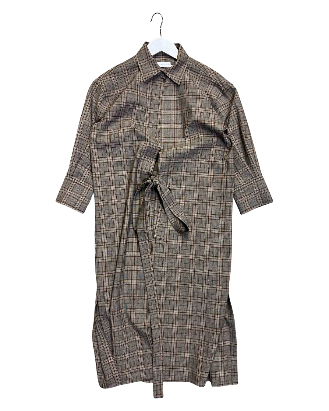 Size 6 | Scanlan Theodore Wool Blend Plaid Midi Dress