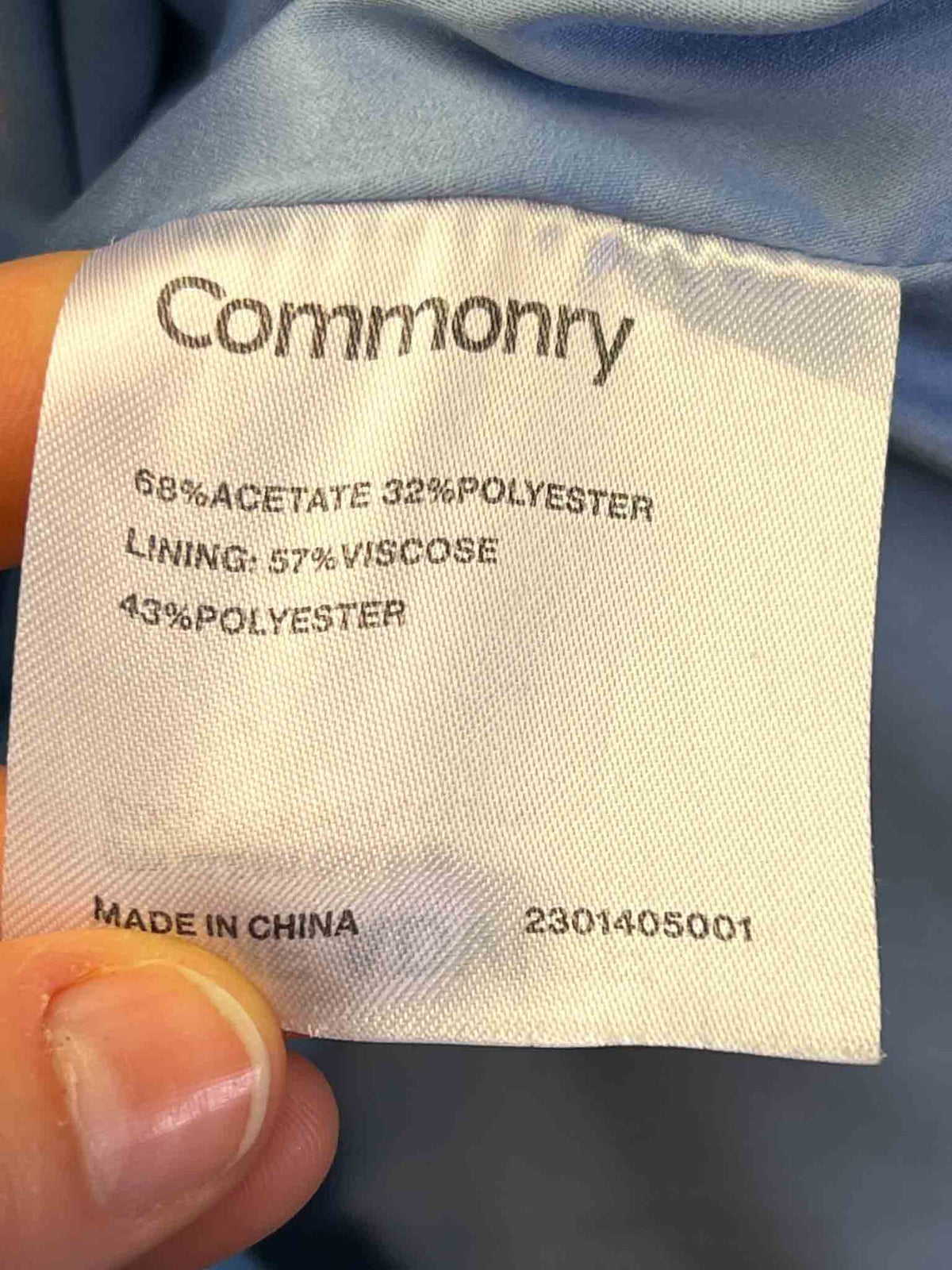 Size 20 (4XL) | Commonry Baby Blue Blazer