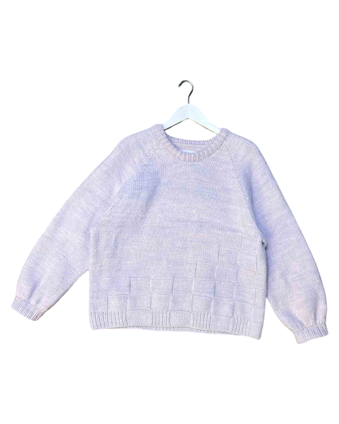 Size OSFM | Wolfgang Scout Lilac Merino Wool Knitted Jumper