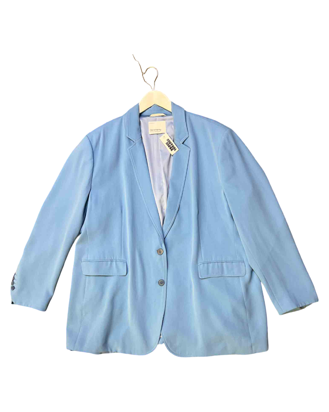 Size 20 (4XL) | Commonry Baby Blue Blazer
