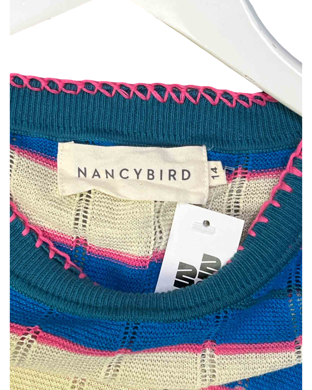 Size 14 (XL) | Nancybird Cotton Striped Knit