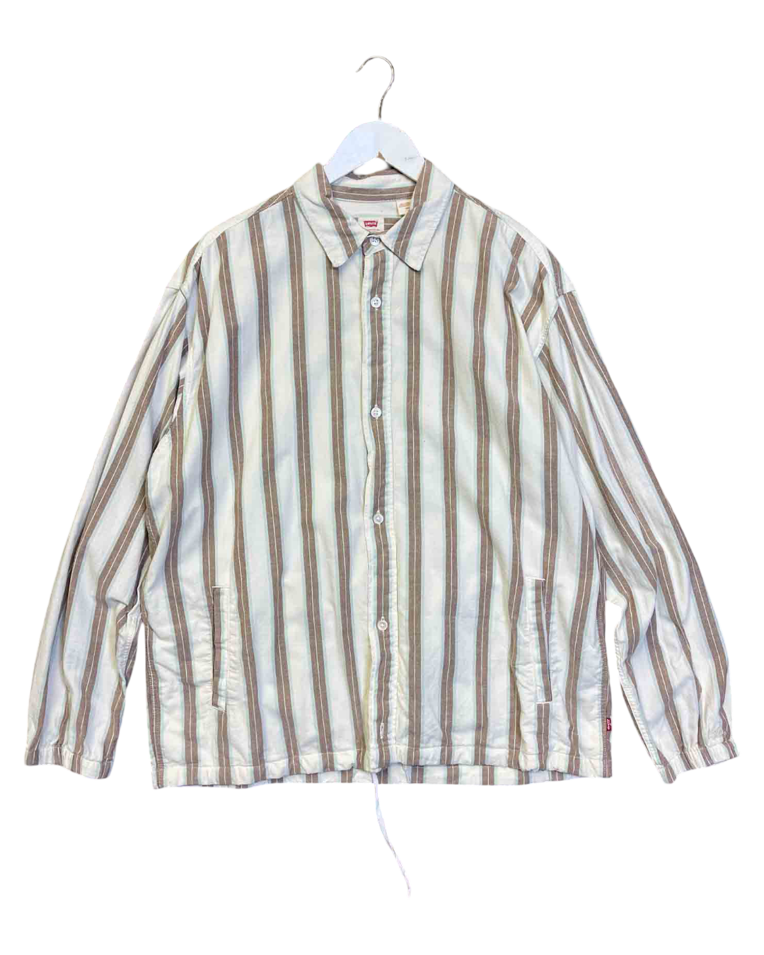 Size M | Levi's Pastel Stripe Button Up Shirt