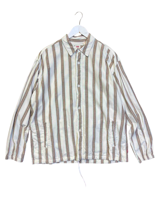 Size M | Levi's Pastel Stripe Button Up Shirt