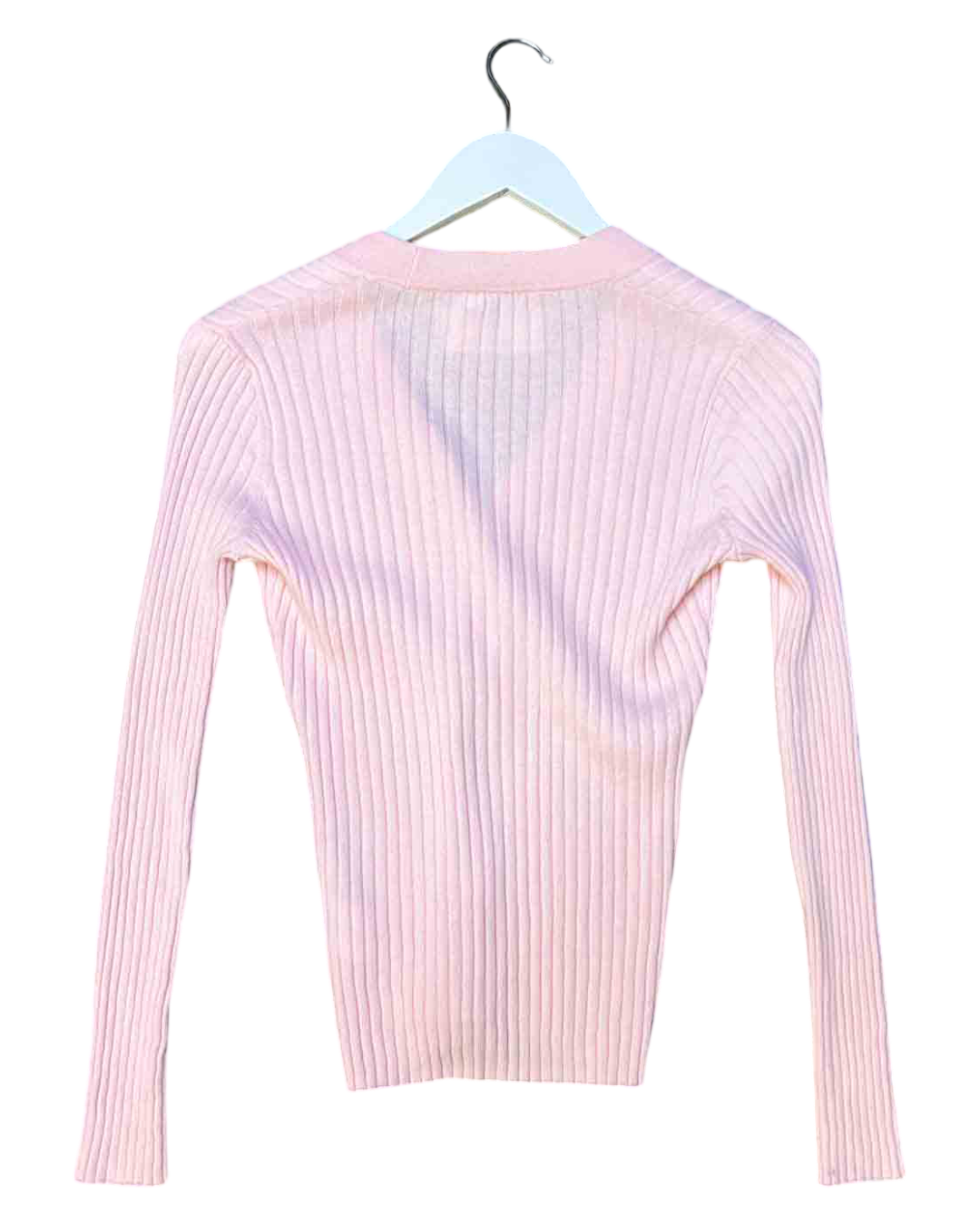 Size S | St Cloud Ribbed Knit Henley Top