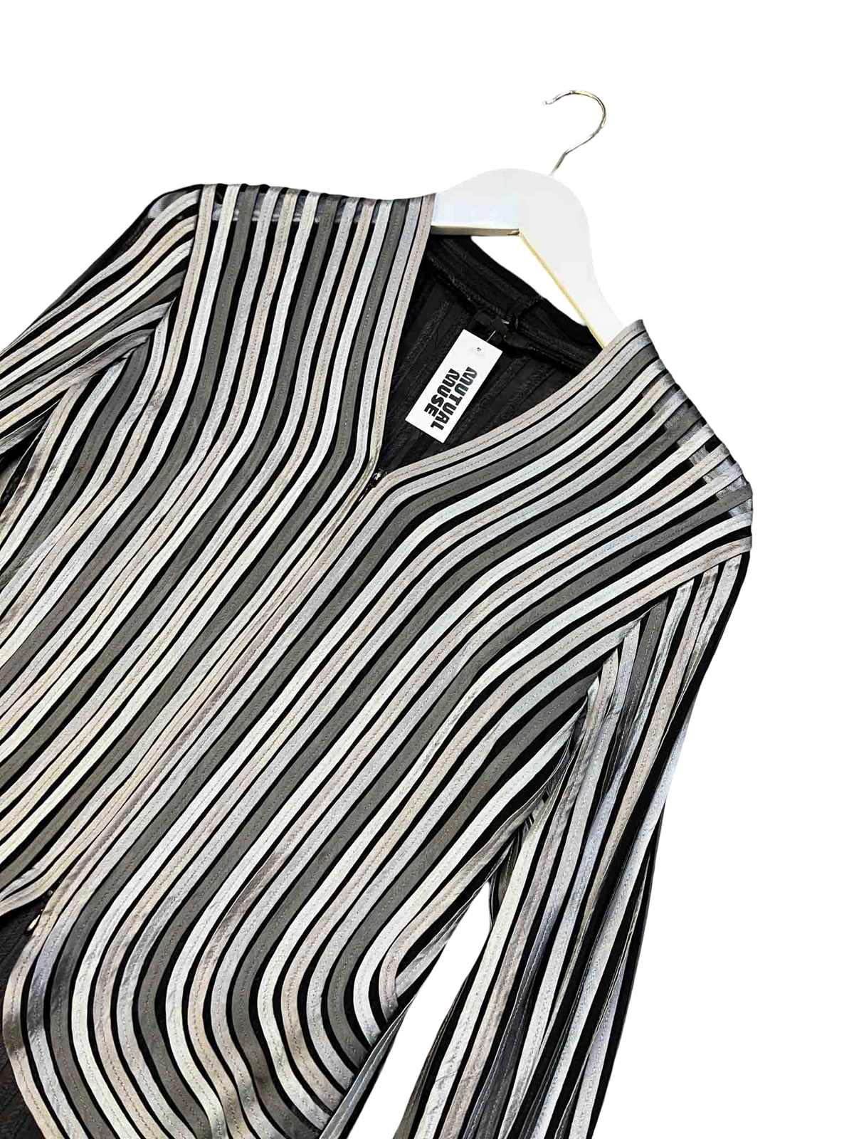 Size M | Ika Silver Mesh Top
