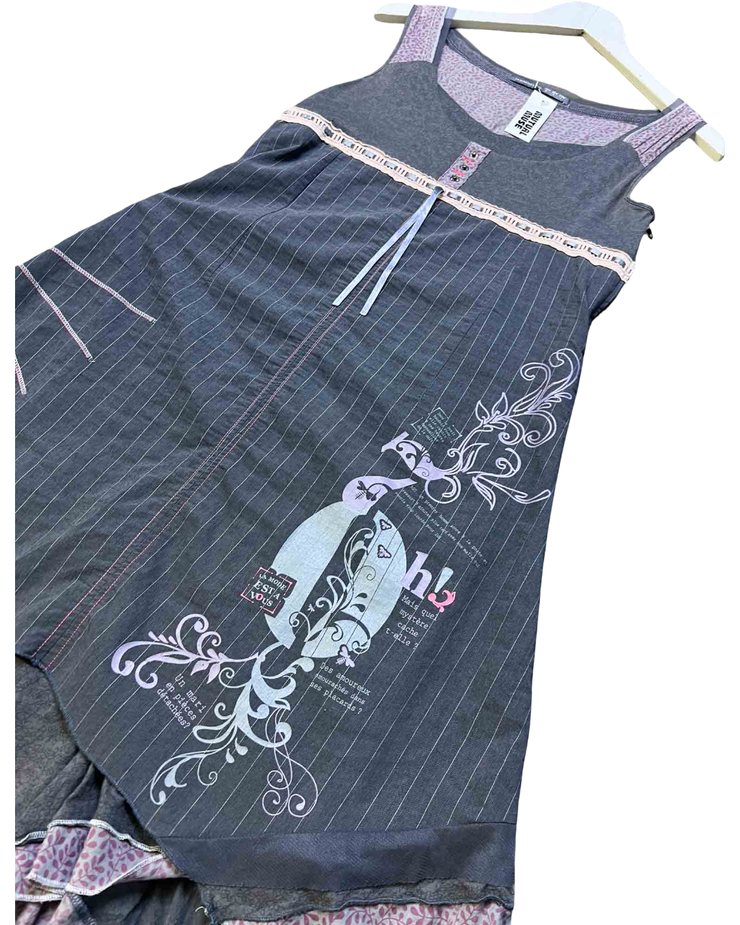 Size 42 (M) | La Mode Est A Vous Graphic Midi Dress