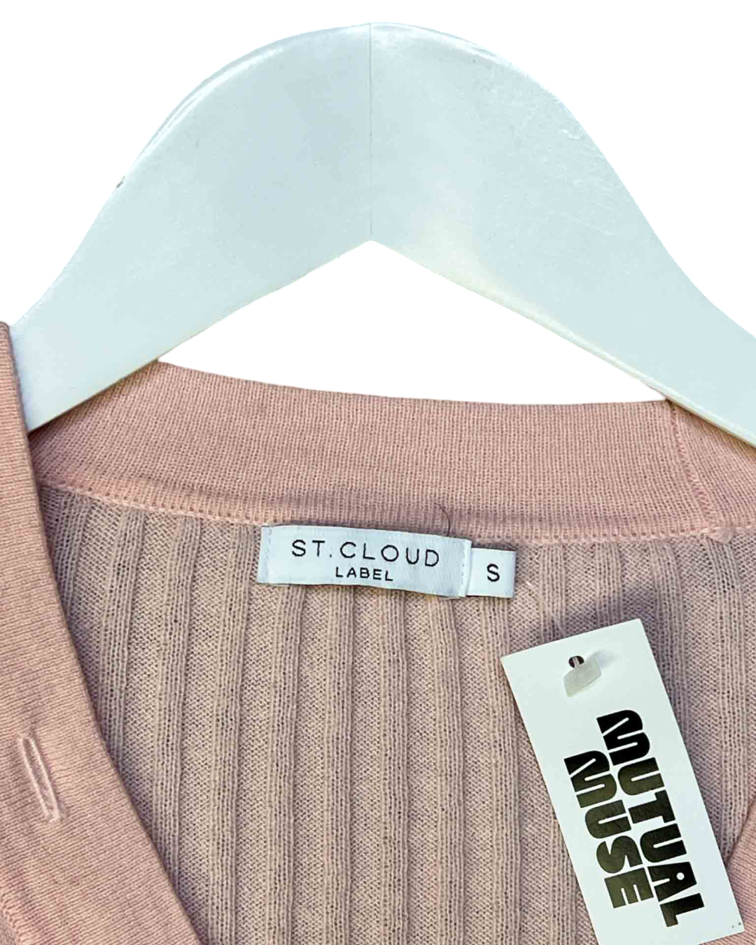 Size S | St Cloud Ribbed Knit Henley Top
