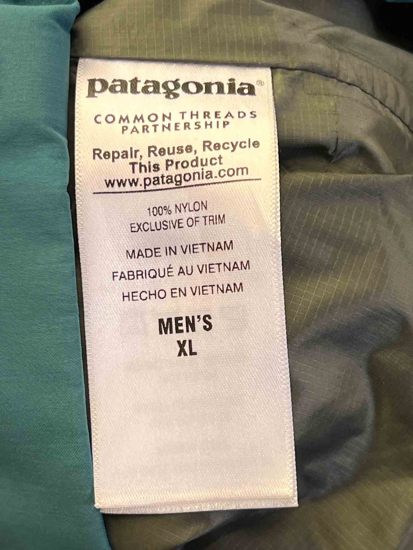 Size XL | Patagonia Lime Green/ Green Untracked GoreTex Jacket