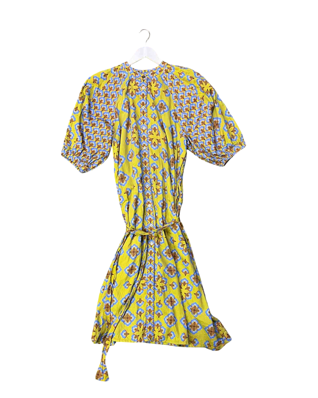 Size M | Megan Park Cotton Patterned Dress