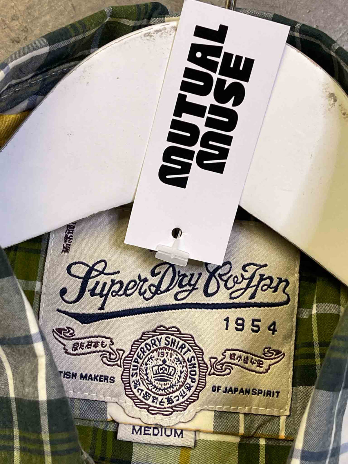 Size M | Superdry Cotton Button Up Shirt