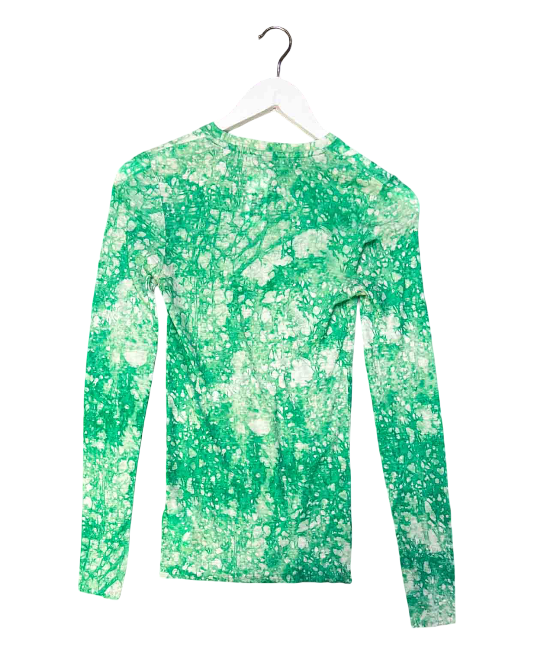 Size XS | COS Green Wool Top