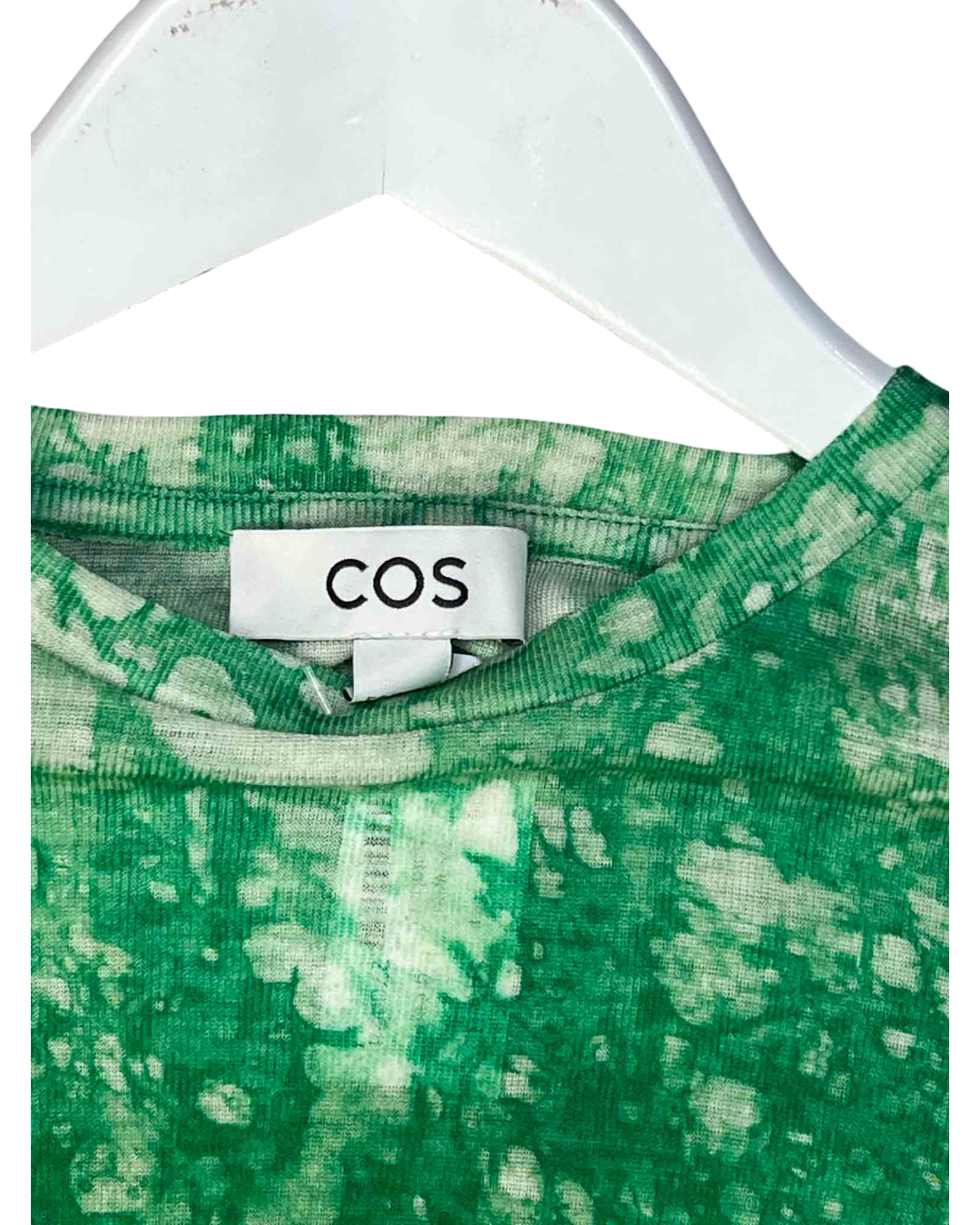 Size XS | COS Green Wool Top