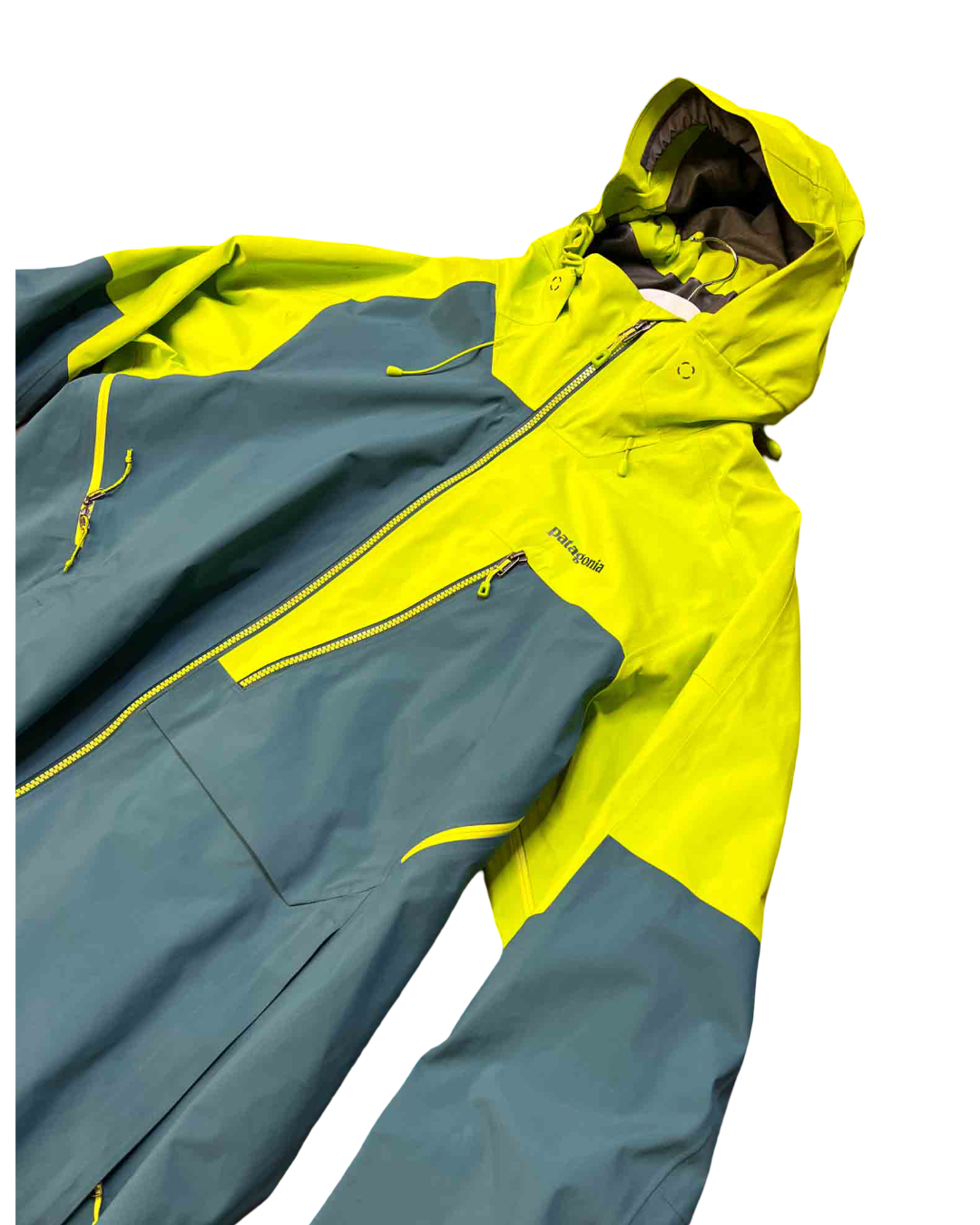 Size XL | Patagonia Lime Green/ Green Untracked GoreTex Jacket