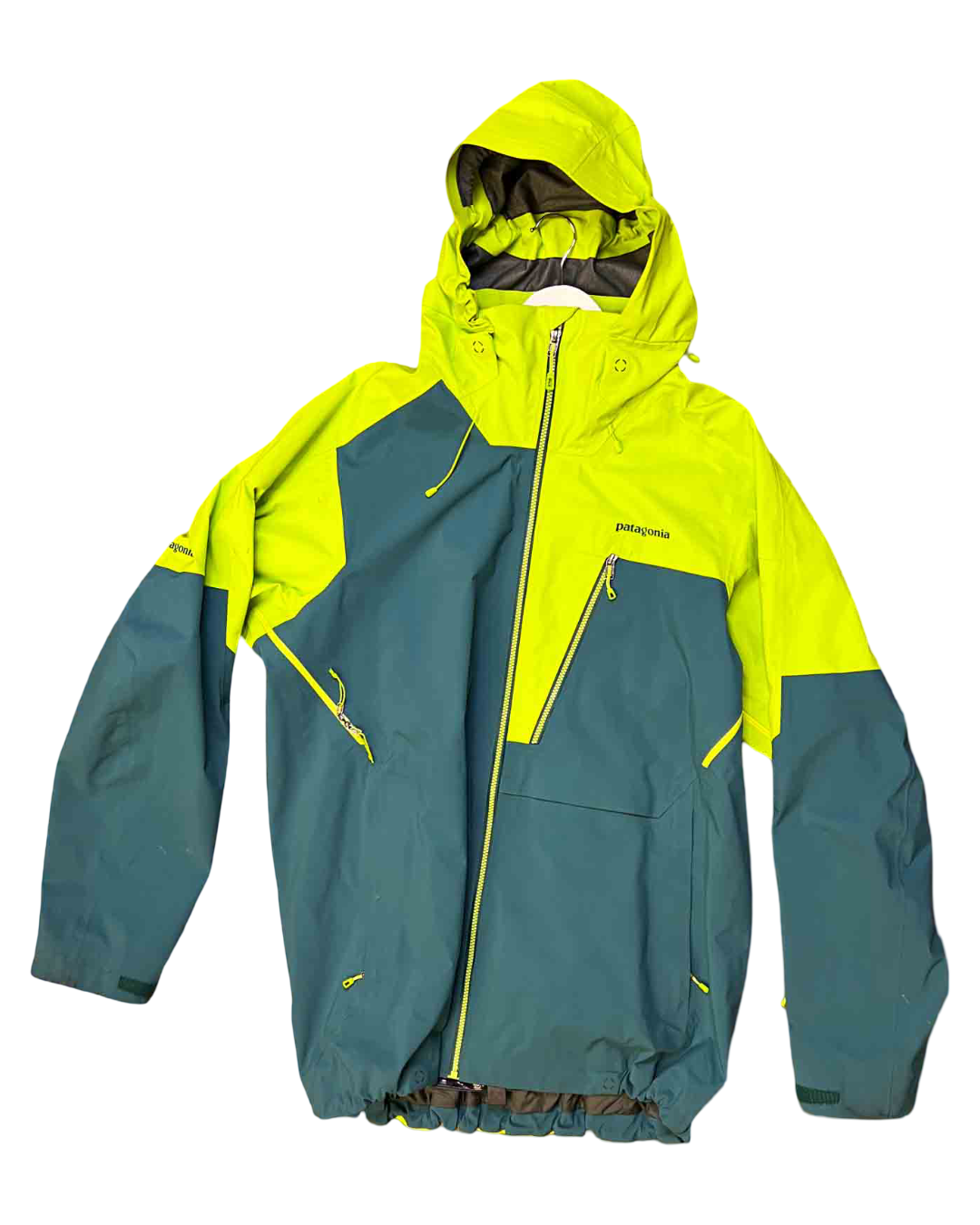 Size XL | Patagonia Lime Green/ Green Untracked GoreTex Jacket
