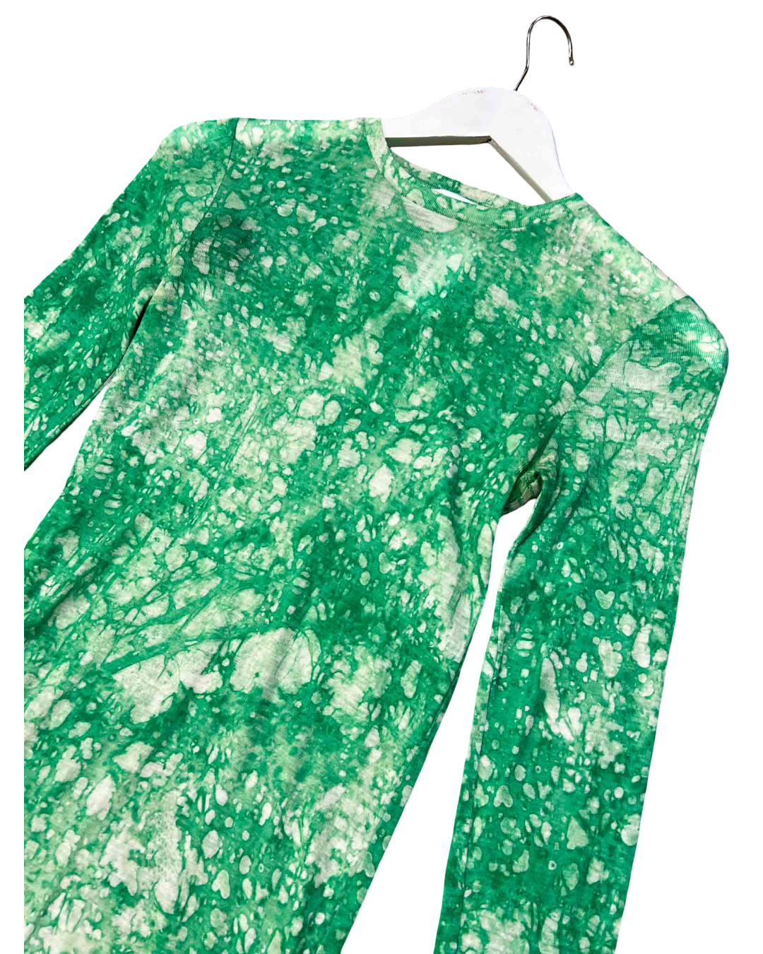 Size XS | COS Green Wool Top