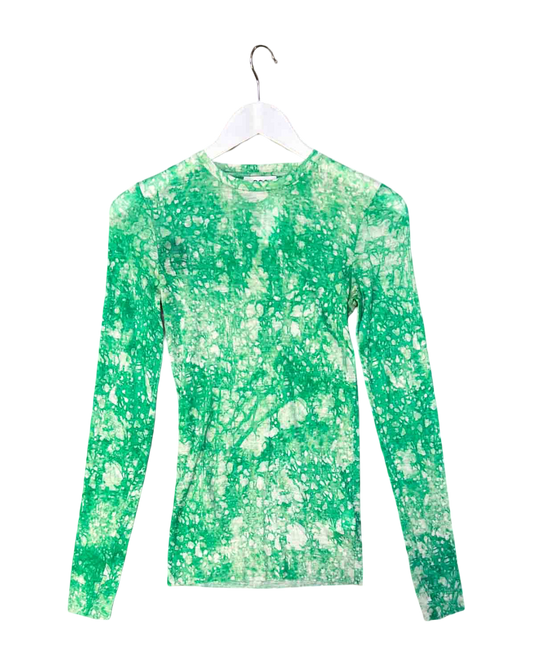 Size XS | COS Green Wool Top