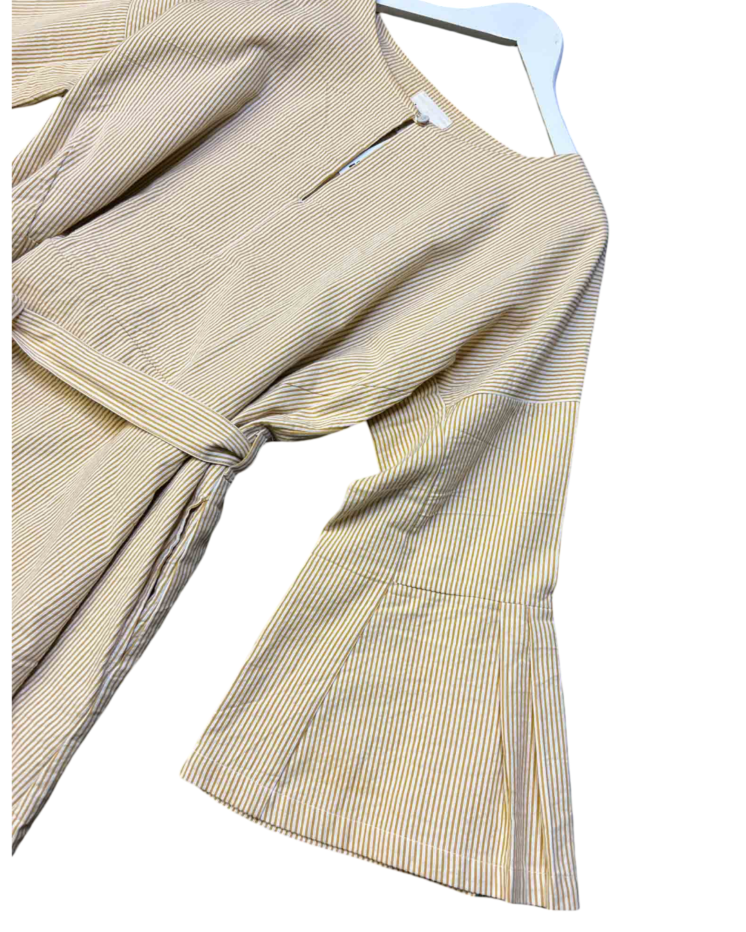 Size XL |  Kowtow Organic Cotton Striped Mini Dress