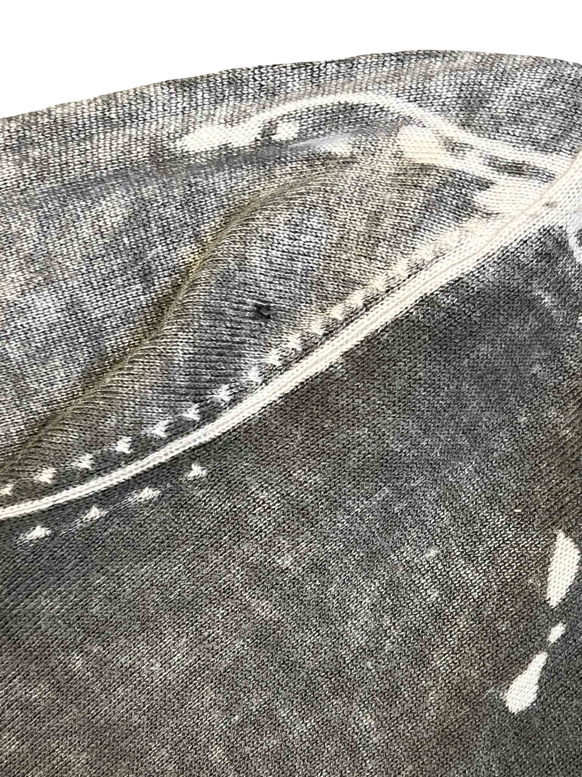 Size 2 (M) | Cop Copine Grey Knitted Mini Dress