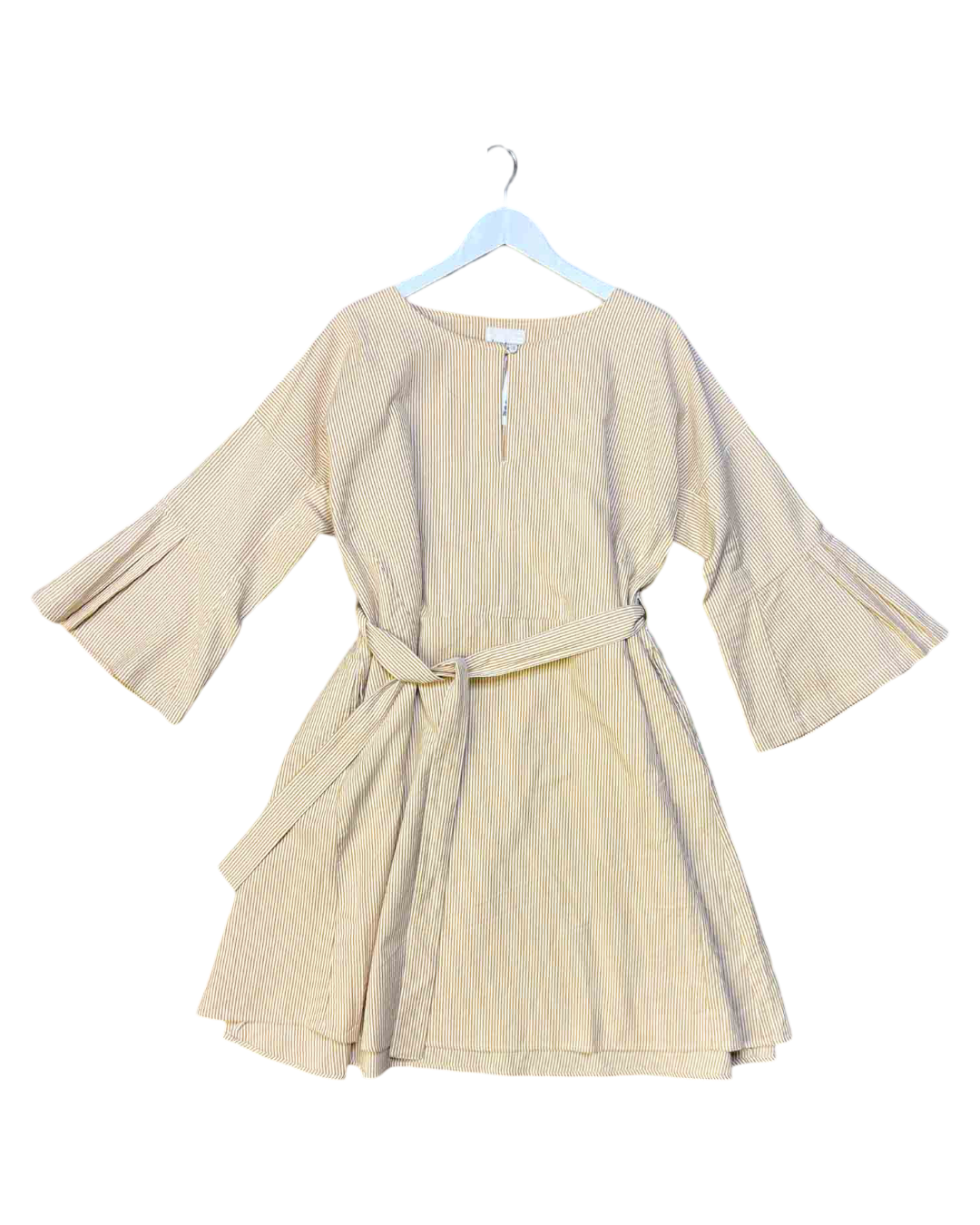 Size XL |  Kowtow Organic Cotton Striped Mini Dress