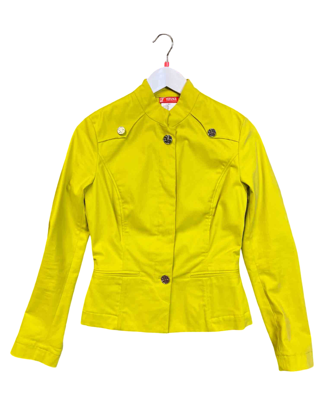 Size IT 40 (S/M) | Versace Jeans Couture Chartreuse Jacket