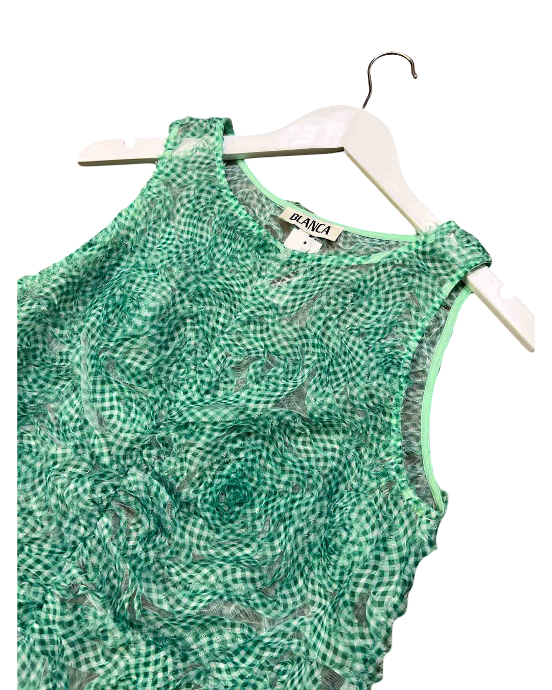 Size M | Blanca Green Textured Tank
