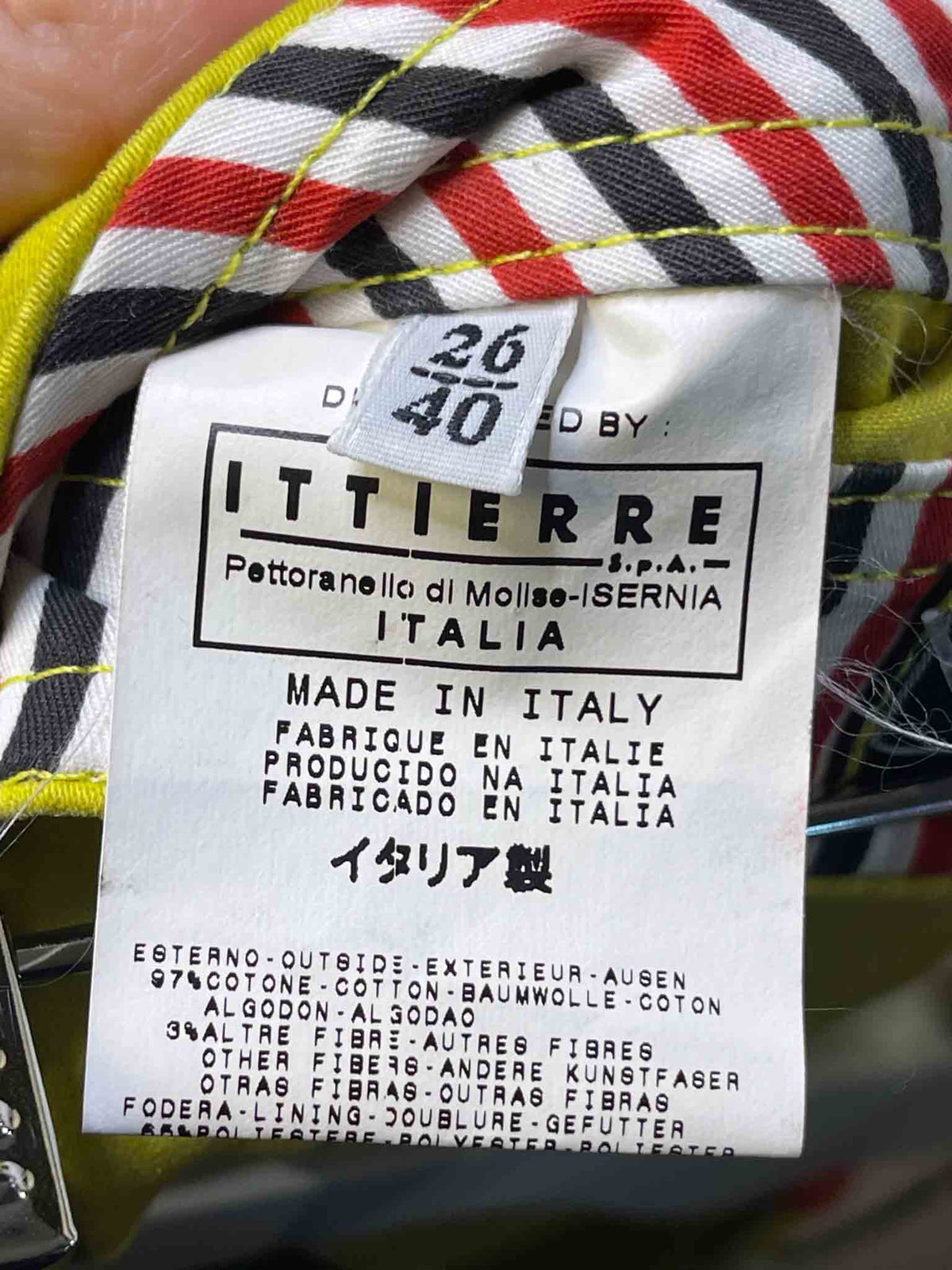 Size IT 40 (M) | Versace Jeans Couture Chartreuse Skirt