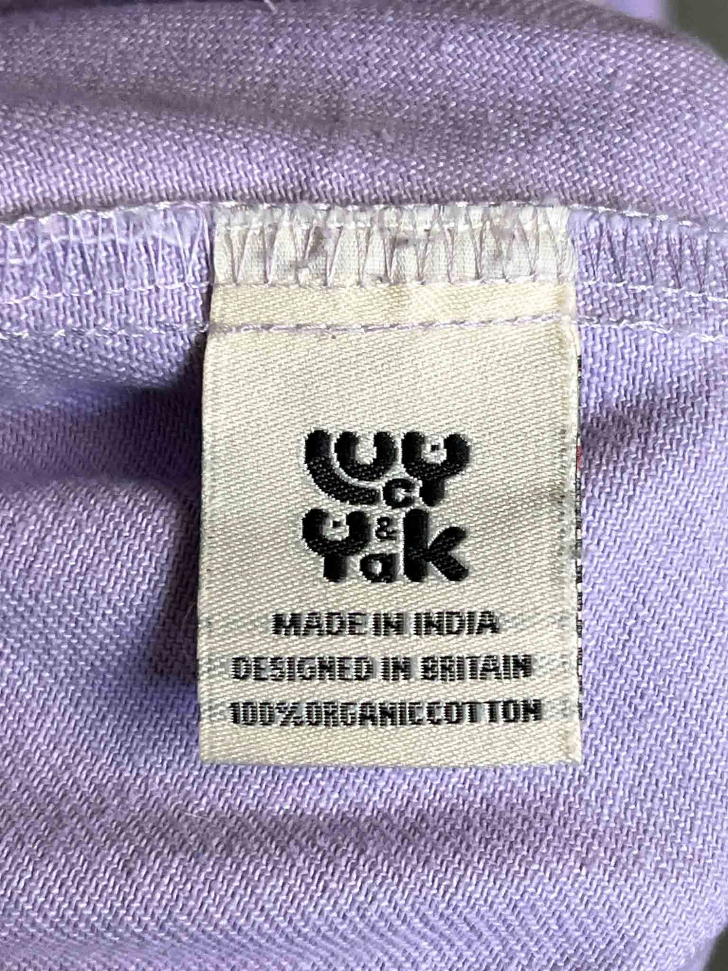Size S | Lucy & Yak Organic Cotton Lavender Utility Chore Jacket