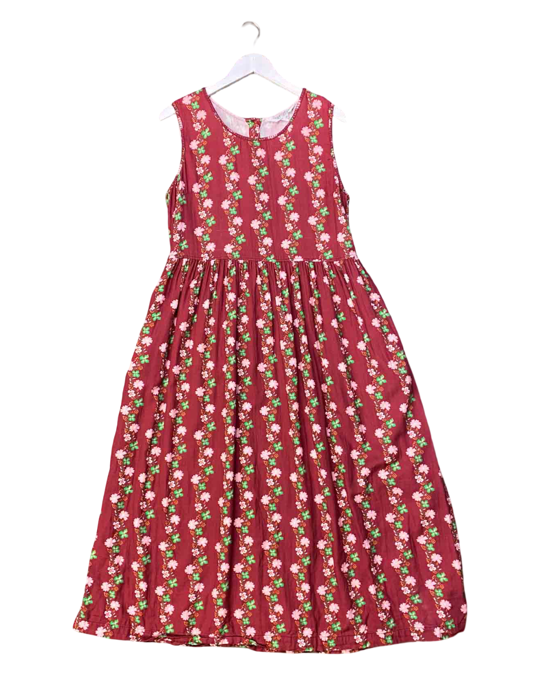 Size S | Sage x Clare Dress Pink Floral A-Line Dress