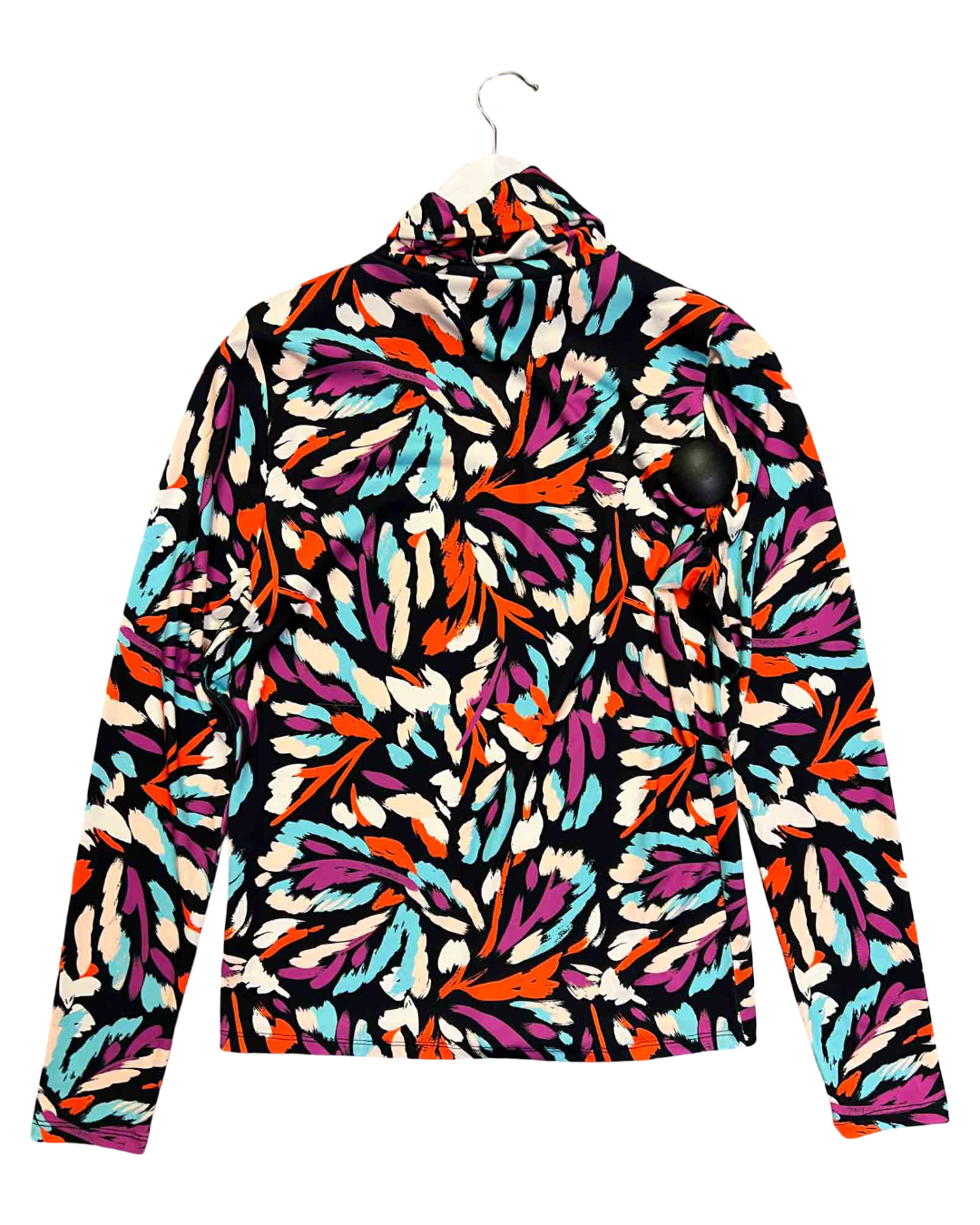 Size 3 (L) | Essentiel Antwerp Turtleneck Printed Top