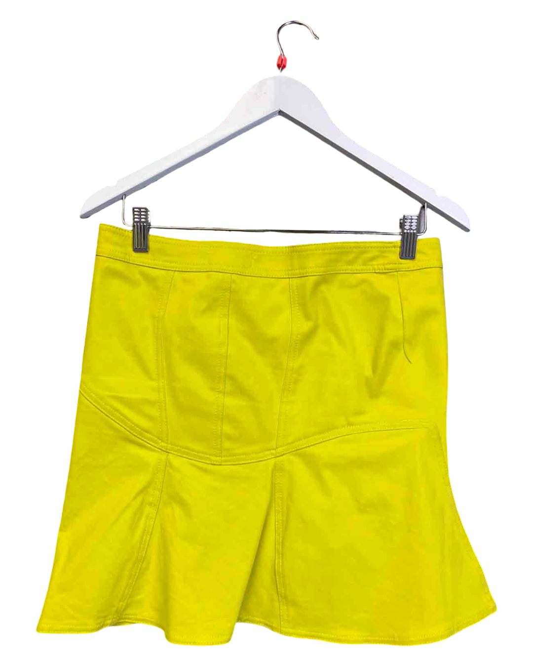 Size IT 40 (M) | Versace Jeans Couture Chartreuse Skirt