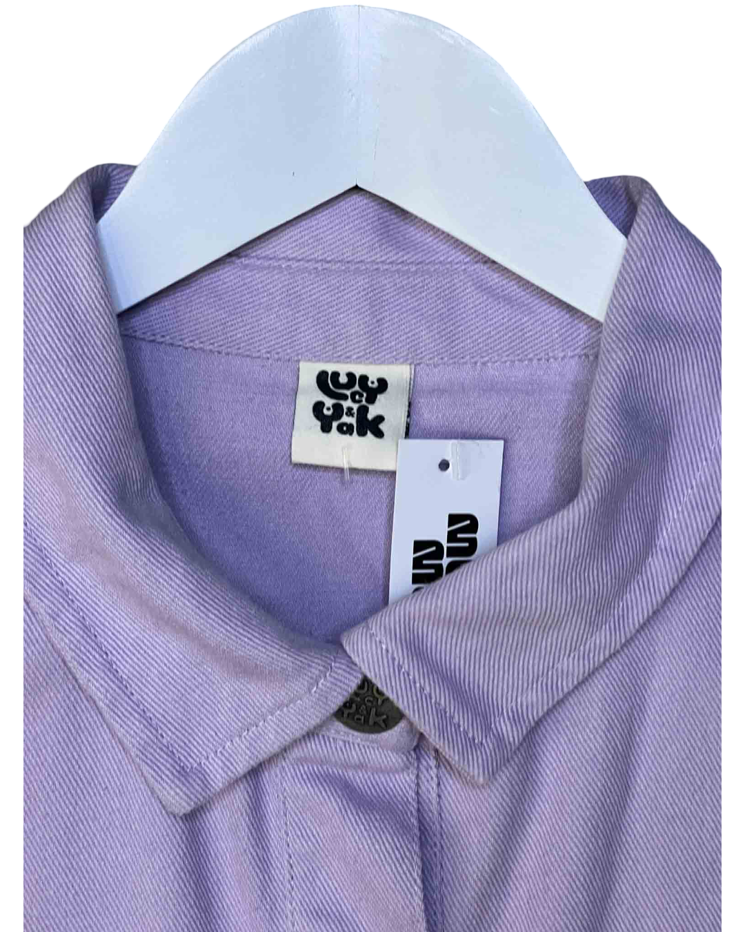 Size S | Lucy & Yak Organic Cotton Lavender Utility Chore Jacket
