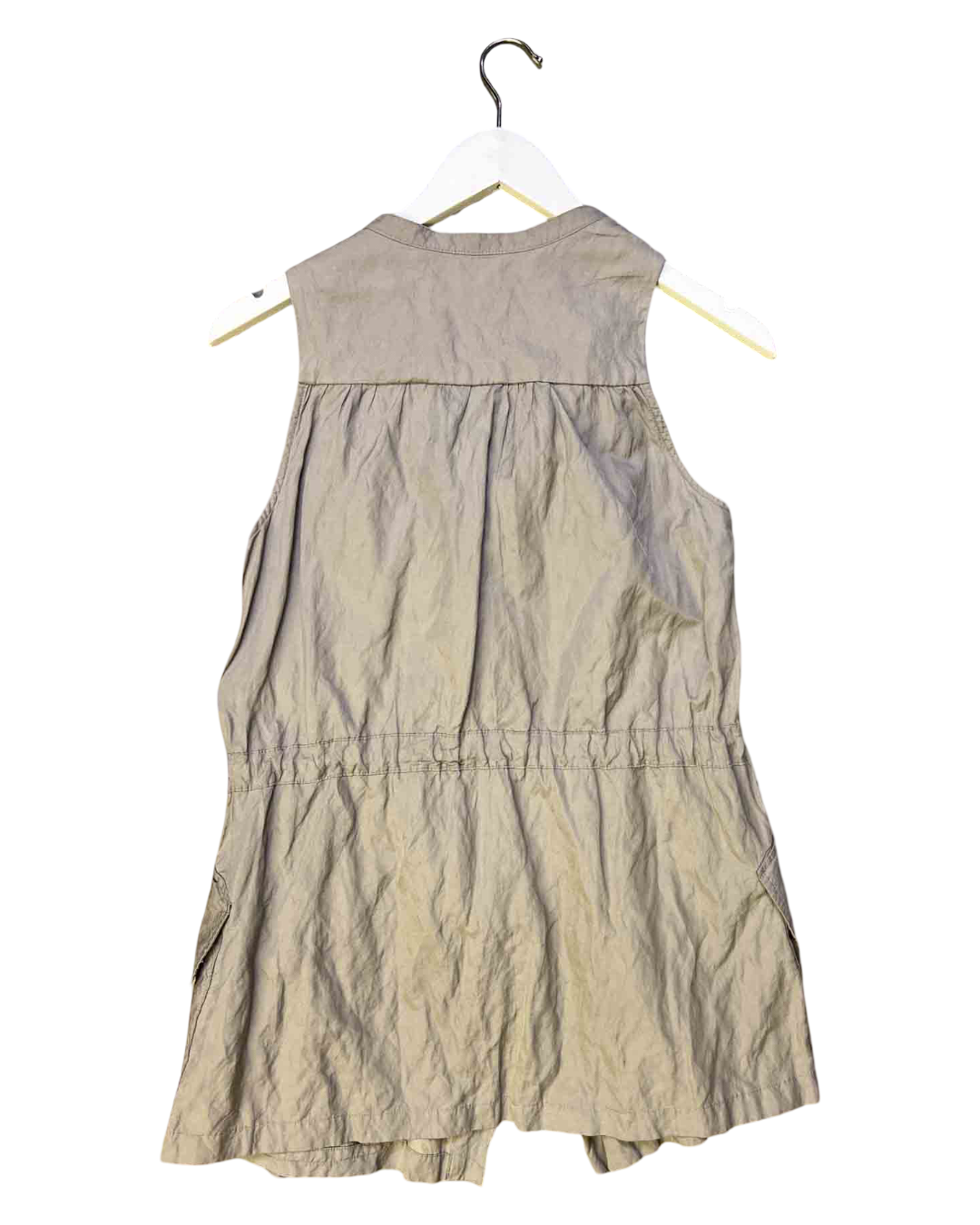 Size 8 (M) | Veronika Maine Khaki Utility Vest