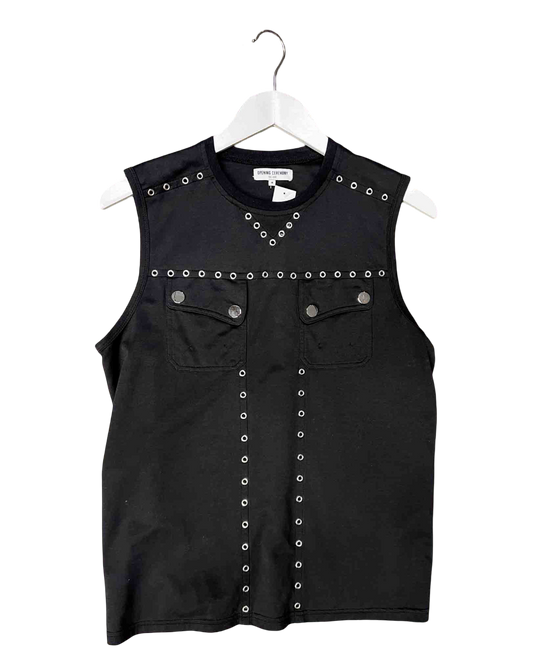 Size M | Opening Ceremony Studded Vest Top