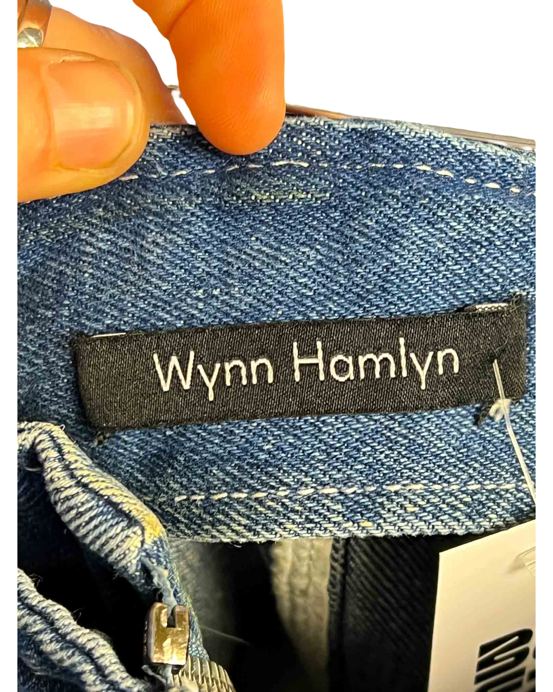 Size 12 (L) |  Wynn Hamlyn Denim Bustier Top