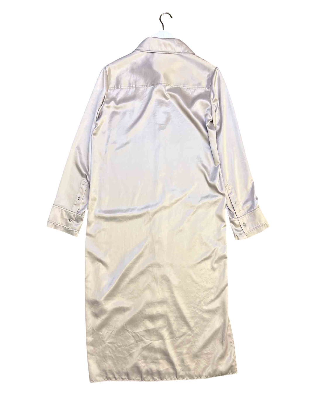 Size 38 (M) | Acne Studios Silky Long-Sleeve Shirt Dress